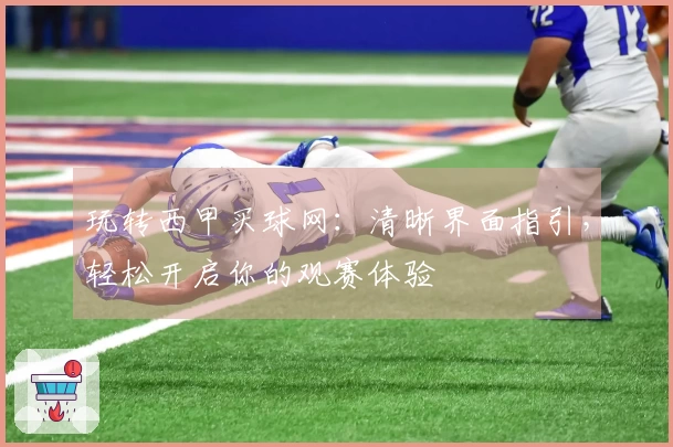 玩转西甲买球网：清晰界面指引，轻松开启你的观赛体验